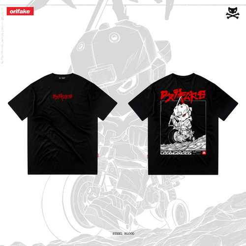 T-SHIRT REGULAR FIT STEEL BLOOD (DARKLINE SERIES)