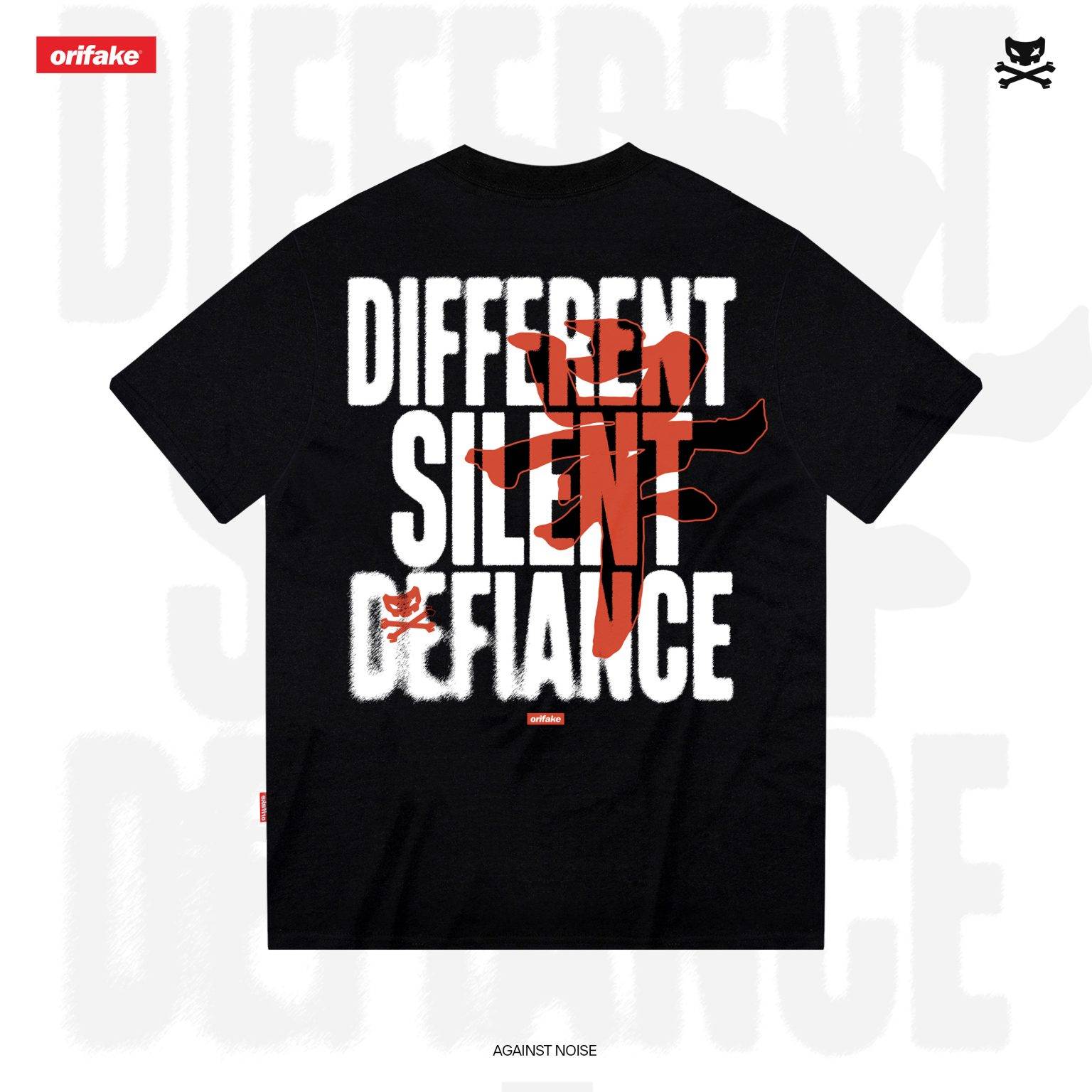T-SHIRT REGULAR FIT AGAINST NOISE (HYBRID THEORY)
