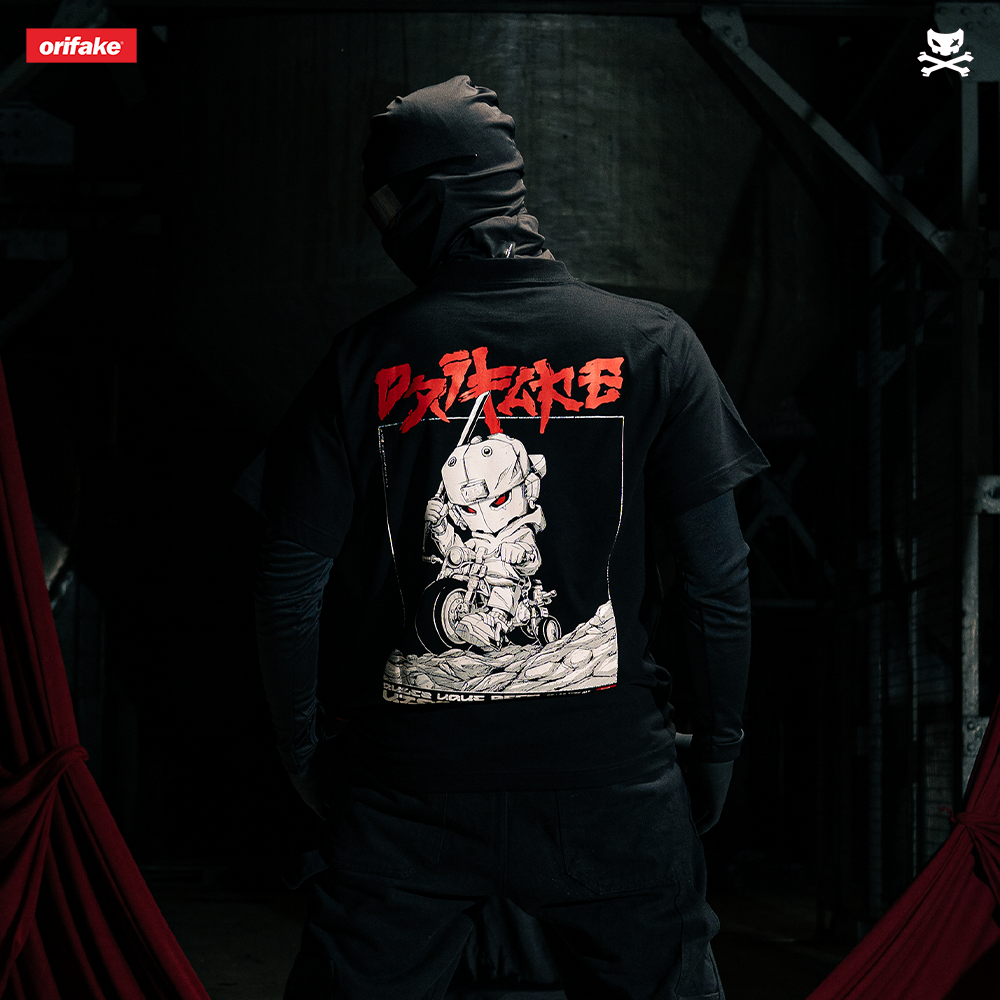 T-SHIRT REGULAR FIT STEEL BLOOD (DARKLINE SERIES)